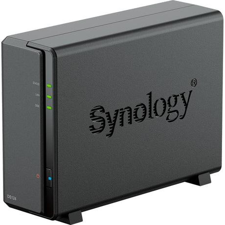 Stacja dyskowa Synology ds124 nas (czarna, USB-A 3.2 (5 GBit s))