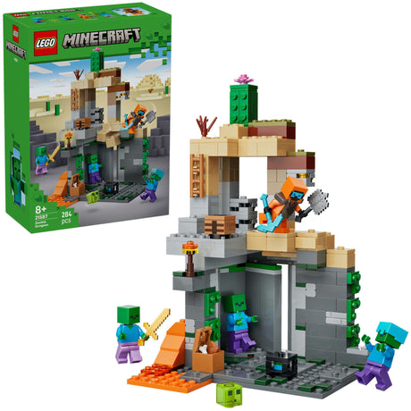 Lego Minecraft 21587 Lochy zombie
