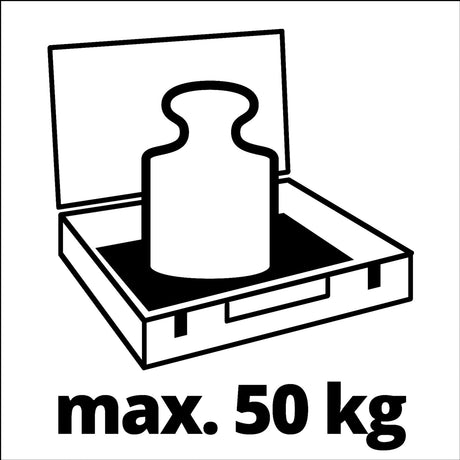 Einhell case e-box l70 35 - do uniwersalnego przechowywania - max. nośność: 50 kg - tapicerka z miękkiej pianki - bryzgoszczelna konstrukcja - ergonomiczny uchwyt