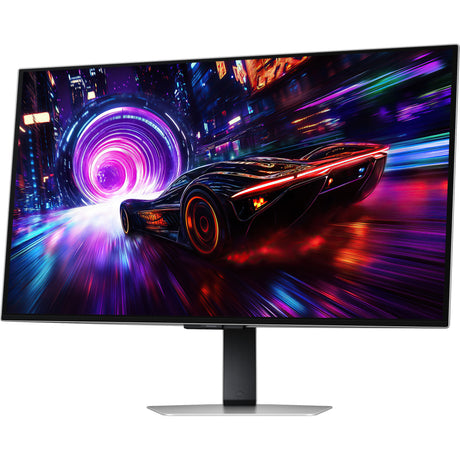 Monitor do gier Samsung Odyssey OLED G8 G81SF 32 4K UHD (srebrny, 2x HDMI, DisplayPort, 2x USB-A, USB-B, 240 Hz)
