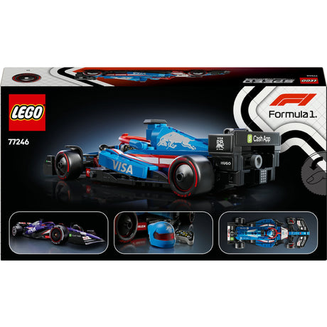 Lego Speed Champions Visa Cash App RB VCarb 01 Zestaw samochodów wyścigowych F1 - 77246