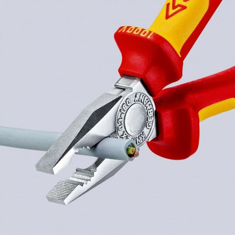 Kombinerki Knipex 03 06 160 chromowane komfortowe vde 160mm