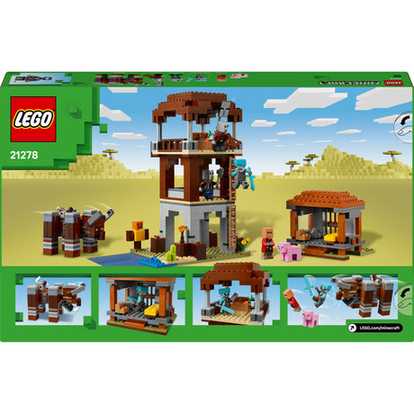 Zestaw Lego Minecraft: Posterunek łupieżców i niszczyciel - 21278