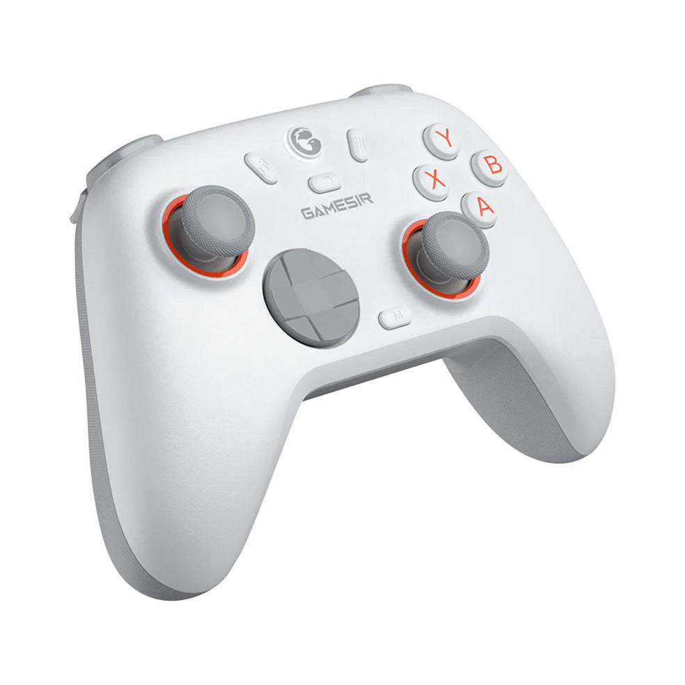 Wieloplatformowy bezprzewodowy kontroler gier Gamesir Nova 2 Lite (biały, Switch, PC, Android i iOS, Bluetooth 2,4 GHz USB)