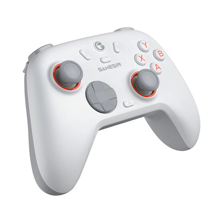 Wieloplatformowy bezprzewodowy kontroler gier Gamesir Nova 2 Lite (biały, Switch, PC, Android i iOS, Bluetooth 2,4 GHz USB)