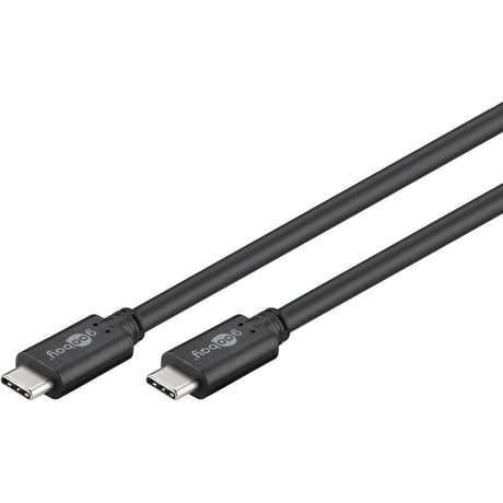 Superszybki kabel USB-C do synchronizacji Goobay (czarny, 3 metry)