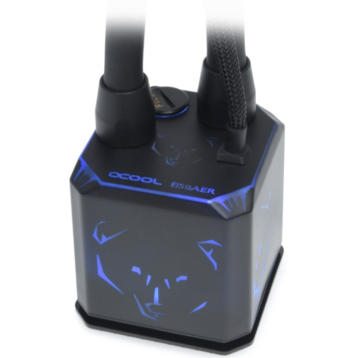 Chłodzenie wodne Alphacool eisbaer 360 aurora hpe (czarne)