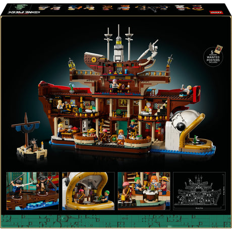 Lego® jednoczęściowy pływający baratie z restauracji - 75640