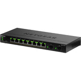 Przełącznik Netgear gs310tpv2 (czarny, budżet PoE 55W)