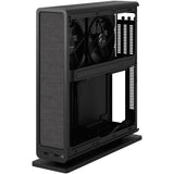 Czarna obudowa mini tower Fractal Design Ridge (czarna | 2x USB-A | 1x USB-C)