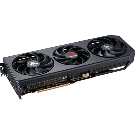 Karta graficzna Powercolor Radeon RX 9070 Gre Hellhound 12 GB GDDR6 (czarna, RDNA4, 3x Display Port, 1x HDMI 2.1)