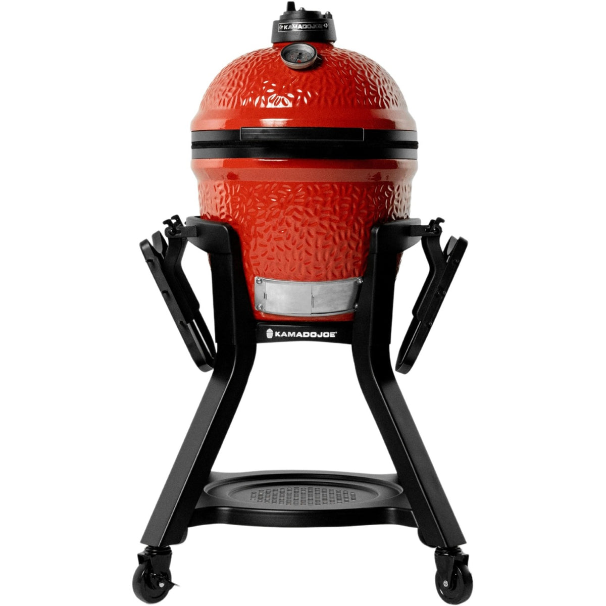Wózek do grilla Kamado Joe Joe Jr® ze stolikami bocznymi (czarny)