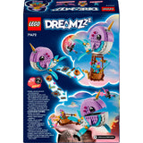 Lego dreamzzz - zabawka konstrukcyjna balonu narwala na ogrzane powietrze Izzie (71472)