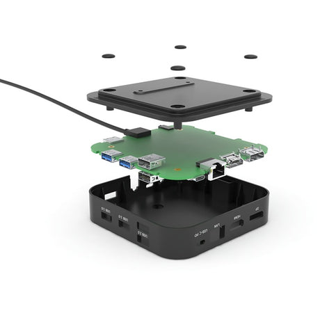 Stacja dokująca I-tec USB-C HDMI DP z zasilaniem 100 W (czarna)