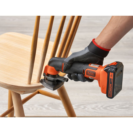 Wkrętak Black+decker 18 V + zestaw narzędzi oscylacyjnych 18 V (czarno-pomarańczowy)