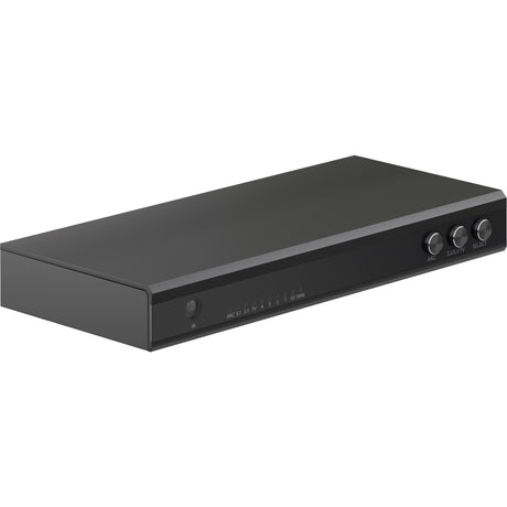 Goobay Przełącznik HDMI 4-1 wyjście audio Przełącznik 4K KVM (czarny)