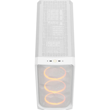 Konstrukcja fraktalna meshify 3 xl rgb duża obudowa typu tower (biała | 2x usb-a | 1x usb-c | rgb | szkło hartowane)