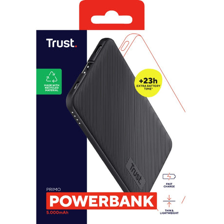 Eco power bank Trust primo 5000 mAh (czarny)