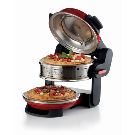 Podwójny piec do pizzy Ariete 0927 00 (czerwony)
