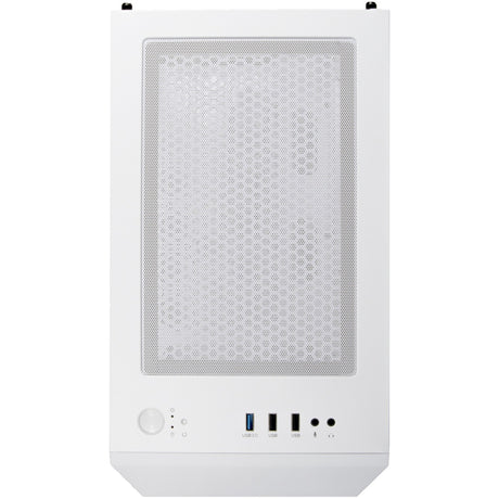 Obudowa midi tower Silverstone fara h1m pro (biała | 3x USB-A | RGB | okienko)