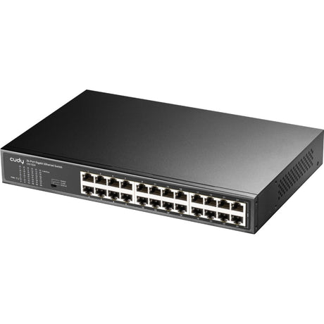 Przełącznik metalowy Cudy 24-portowy gigabitowy (czarny)