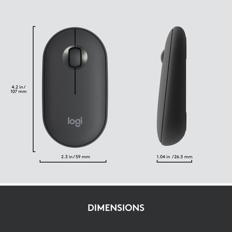 Zestaw bezprzewodowy Logitech mk470 slim (czarny, układ US-International (QWERTY), przełączniki nożycowe, 100%, 1000 dpi)