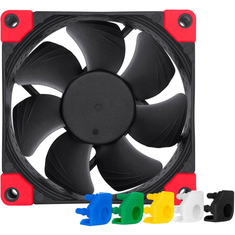 Wentylator obudowy Noctua nf-a8 pwm chromax.black (czarny, 80 x 80 x 25 mm)