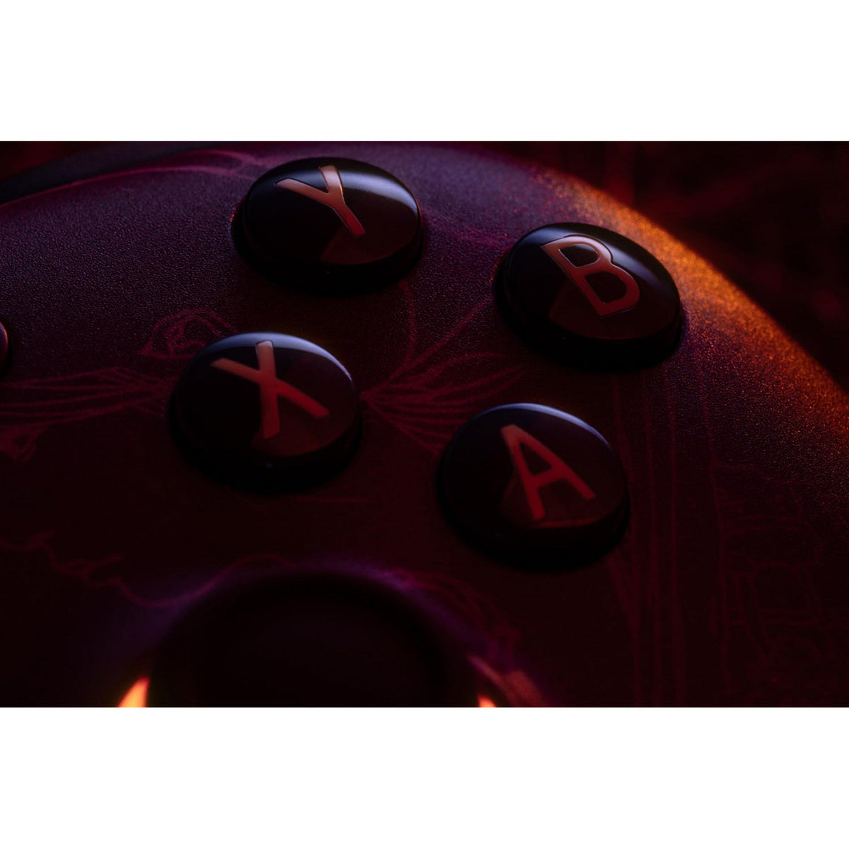 Kontroler bezprzewodowy 8bitdo Ultimate 2 - wuchang: opadłe pióra (ciemnoczerwony, 2,4 GHz bluetooth, usb, pc)