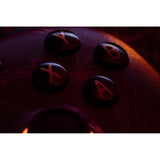 Kontroler bezprzewodowy 8bitdo Ultimate 2 - wuchang: opadłe pióra (ciemnoczerwony, 2,4 GHz bluetooth, usb, pc)