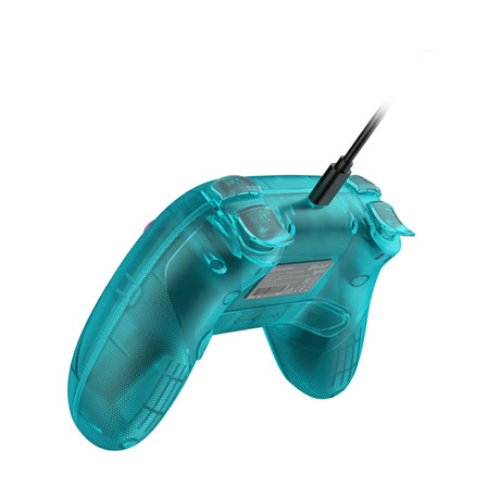 Kontroler Gamesir Nova HD Rumble NS (turkusowy, PC, Steam, Android, iOS, Switch, Bluetooth 2,4 GHz USB)