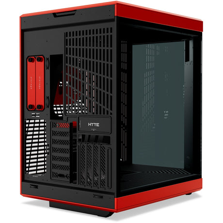 Hyte y70 touch nieskończona obudowa midi tower (czarna | 2x USB-A | 1x USB-C | szkło hartowane)