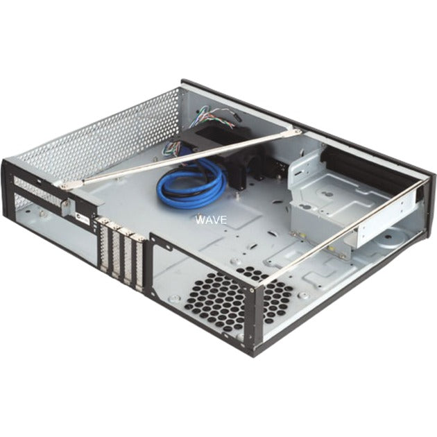 Obudowa desktopowa Silverstone milo ml03b (czarna | 2x USB-A)