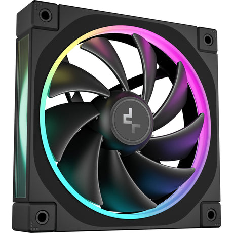 Wentylator obudowy Deepcool fl12 rgb (czarny, 120 x 120 x 25 mm, pwm)