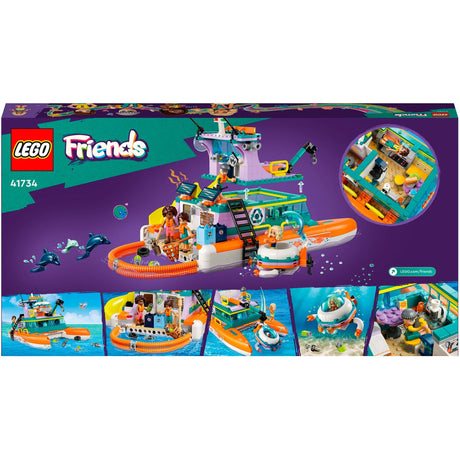 Lego friends - zabawka konstrukcyjna łodzi ratunkowej (41734)