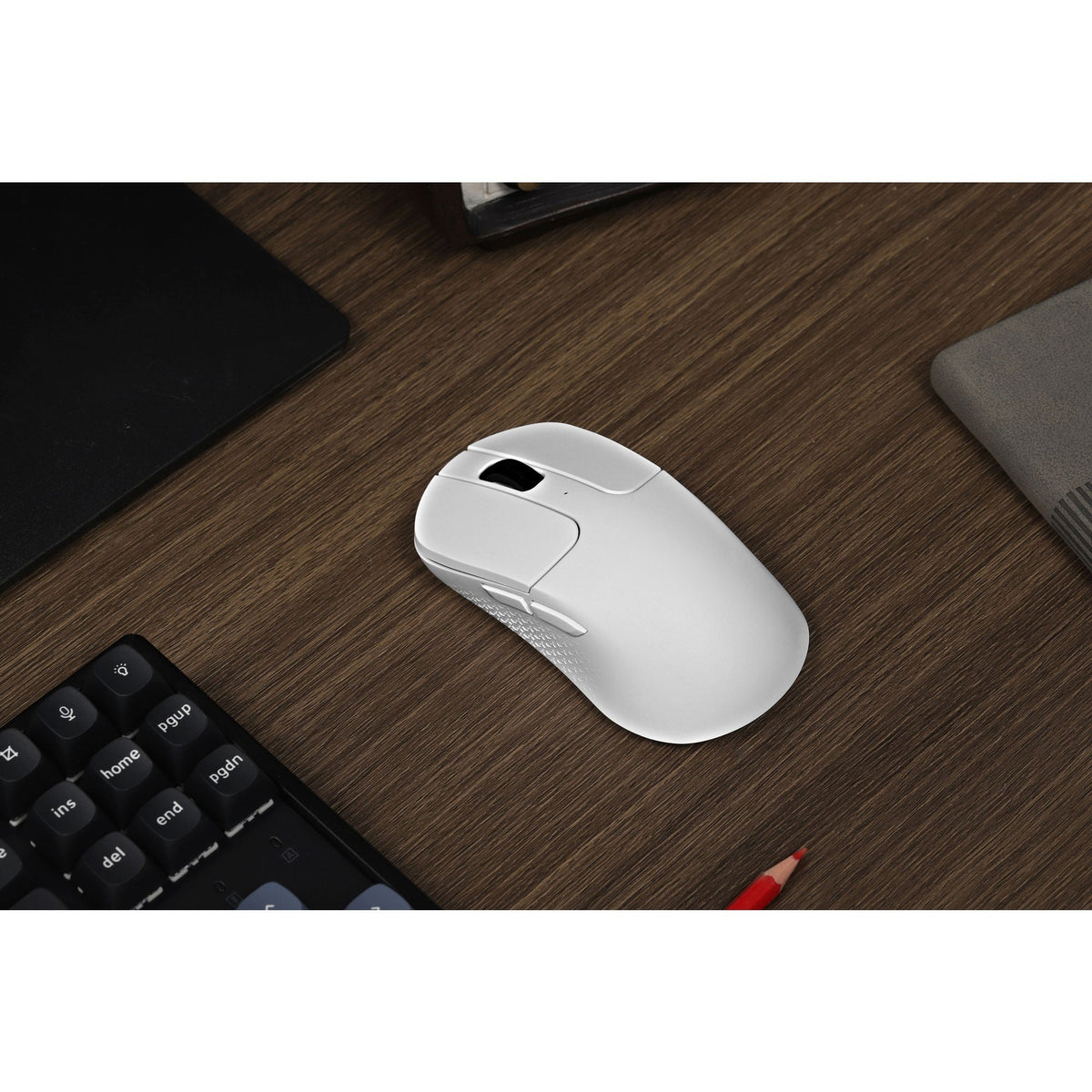 Bezprzewodowa mysz do gier Keychron m3 mini (biała, 100–26 000 dpi)