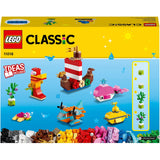 Lego Classic — kreatywne zabawki konstrukcyjne do zabawy w morzu (11018)