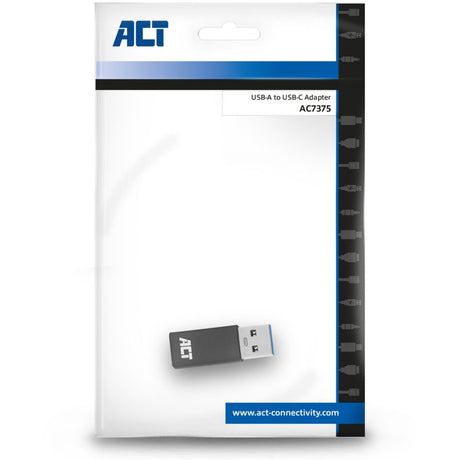 Łączność Act Adapter USB-A na USB-C (ciemnoszary)