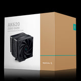 Chłodnica procesora Deepcool ak620 Zero Dark (czarna)