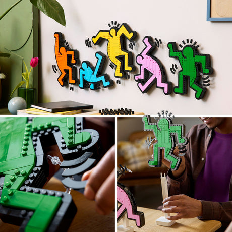Lego ® Art Keith Haring tańczące figurki - 31216