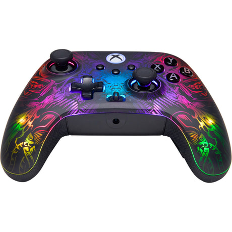 Kontroler bezprzewodowy Powera Fusion Pro do Xbox Series X|S z Lumectrą (czarny, RGB, Xbox Series X|S, Xbox One, PC)