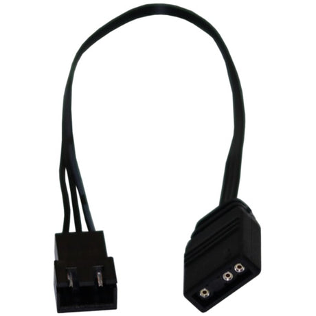 Alphacool cyfrowy kabel RGB LED Y 3-żyłowy ze złączem męskim JST (czarny, 60cm)