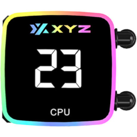 Chłodzenie wodne Xyz PC Gear Aquapulse Aio 360 (czarny, argb, pwm)