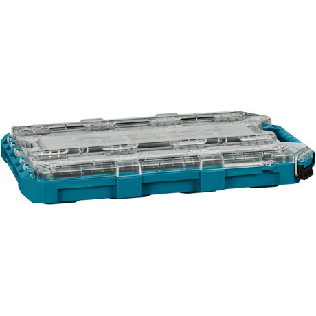 Płaska skrzynka narzędziowa Makita Maktrak P-91051 (niebiesko-czarna)
