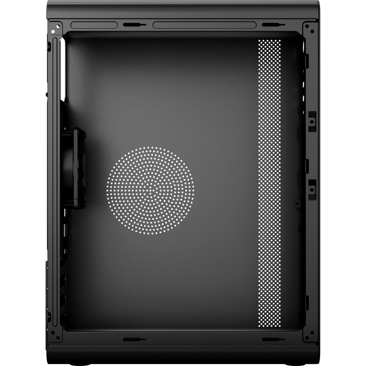 Obudowa mini tower Aerocool CS110 (czarna | 2x USB-A)