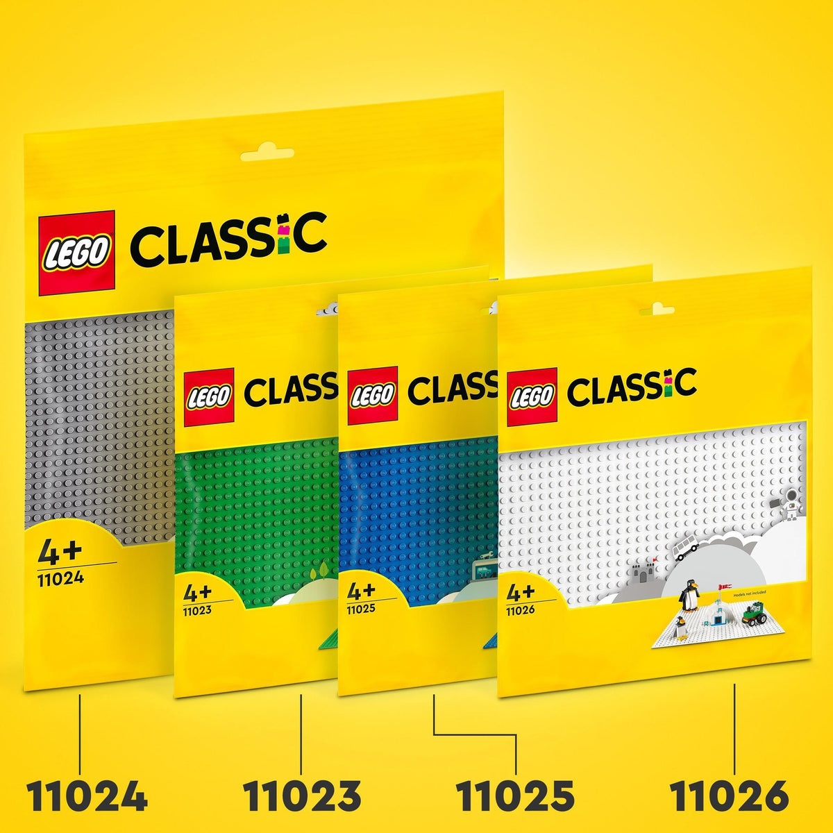 Lego klasyczna niebieska płyta konstrukcyjna - 11025