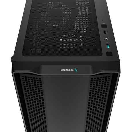 Obudowa mini tower Deepcool CC360 ARGB (czarna | 2x USB-A | RGB | szkło hartowane)