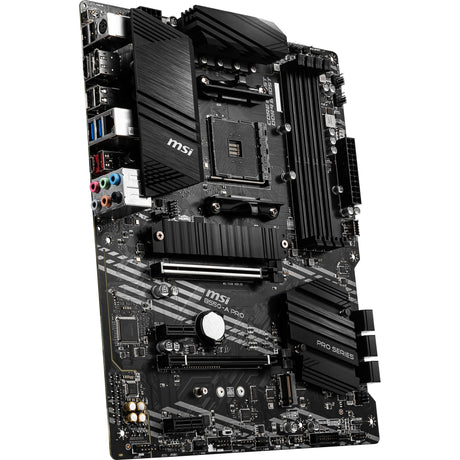 Płyta główna MSI B550-A Pro Socket AM4 (czarna, RAID, GB-LAN, dźwięk, ATX)