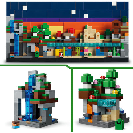 Lego Minecraft 21589 mini biomy