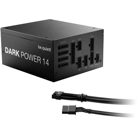 Bądź cicho! Zasilacz modułowy Dark Power 14 o mocy 1000 W (czarny, 1x 12v-2x6, 4x pcie)
