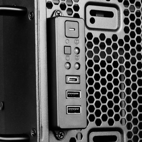 Obudowa rack Silverstone RM44 (czarna | 4u | USB typu C | 2x wentylator 80mm w zestawie)